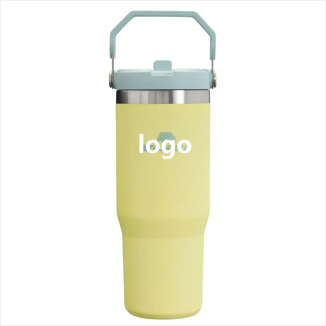 Il rompighiaccio flip paglia tumbler 30oz