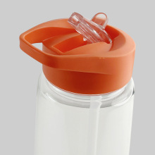 Bán buôn 500ml 700ml Pet nhựa drinkware trong suốt xách tay 16oz Cốc thể thao ngoài trời khuyến mãi chai nước với nắp - Product Image 2