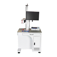 Machine de marquage, d'impression et de gravure portable à fibre laser mini CNC pour métal et plastique, 30W, 60W, 100W, 150W, 200W, 300W