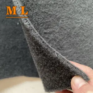 Nonwoven sentetik polyester keçe araba iç kumaşlar keçe