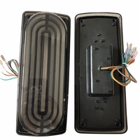 Mise à niveau halogène LED lentille fumée feu arrière adapté pour Mercedes Benz W463 classe G G500 G550 G63 G65 année 2005-2018