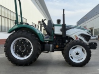 Tracteur agricole Guangjue904 fabriqué dans l'Anhui, 90W, quatre roues motrices, moteur Hitachi, godet de 0,2 m, cabine climatisée, robuste, 5 tonnes