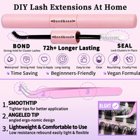 [Pack d'échantillons] Faux cils bouclés synthétiques de style européen et américain pour l'exportation, style moyen-oriental et russe