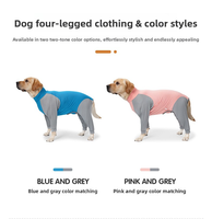 Combinaison de récupération anti-chute pour chien, pour soins post-opératoires après stérilisation, pyjama élastique et respirant pour animaux de compagnie, vente en gros