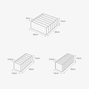 Organizer Organizers Jeans Pants Organizers Foldable Storage Clothes Organizer Basket Pants Organizer Storage Closet Storage Organizers For Clothes Jeans Bras Underwear