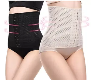 Cintura da donna traspirante dopo il parto cintura sottile cinture dimagranti Body Shaper vita Trainer corsetto