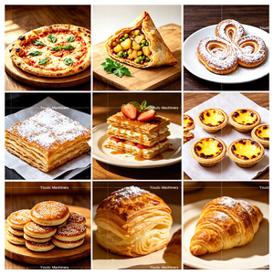 Sfogliatrice Professionale per Pasticceria, Laminatrice per Croissant, Rullo per Impasto <span class=keywords><strong>Pizza</strong></span> per Laboratori di Lavorazione Snack - Product Image 6