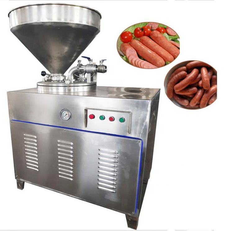 Riempitrice Manuale Per Salsicce - Insaccatrice Domestica Con 4 Tubi, Materiale Alimentare, Facile Da Usare - Foto 5