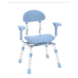 Smart Profile Non-slip Height Adjustable Lightweight Home Care <b>Shower</b> <b>Chair</b> - Product Image 3