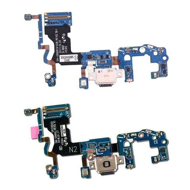 Factory Price Mobile Phone Parts for S9 USB Charging Port Charger Dock Mic Flex Cable G960U G960F