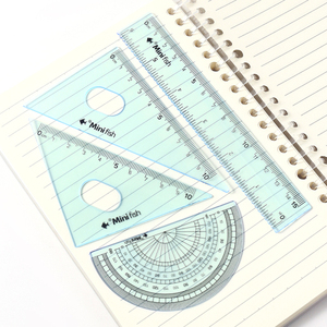 Chất Lượng Cao 8-Mảnh La Bàn Thiết Lập Với Bút Chì Nhựa Và Kim Loại Huỳnh Quang Trường Nguồn Cung Cấp Cho Sinh Viên - Product Image 6