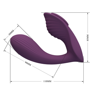 Vibrador <span class=keywords><strong>de</strong></span> Silicona PRETTY LOVE, 10 Frecuencias <span class=keywords><strong>de</strong></span> Vibración, Portátil, Juguetes Sexuales para Mujeres, Control Remoto por Aplicación Móvil - Product Image 5