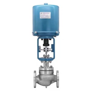 ระบบควบคุมอุณหภูมิแบบสัดส่วนอัตโนมัติ ZDLP สำหรับที่นั่งเดียว พร้อมข้อต่อหน้าแปลน DN15~DN300 สำหรับน้ำมันร้อน - Product Image 1