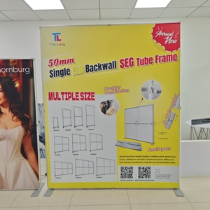 กล่องไฟ SEG กรอบอลูมิเนียมทรงกลมขนาดสั่งทำพิเศษ พร้อมกรอบแบบ Snap - Product Image 4