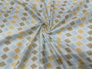 Tela de Algodón y Seda, Ligera, Suave, Transpirable, Textura Lisa, para Costura DIY, Vestidos de Novia, Manualidades, Textiles para el Hogar - Product Image 2