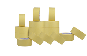 Băng Keo Mặt Nạ <span class=keywords><strong>Crepe</strong></span> Thông Thường Được Lót Bằng Giấy <span class=keywords><strong>Crepe</strong></span>, Phủ Acrylic Cao Su Hoặc Keo Nóng Chảy - Product Image 6