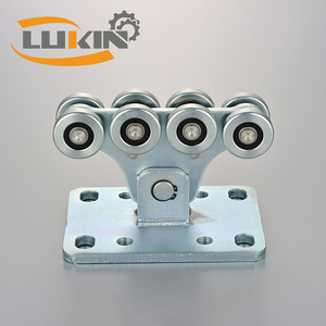 Có Thể Điều Chỉnh Tấm Tự Động Điện Cantilever Trượt Cổng Kit Với 8 Bánh Xe 80X80 Đường Sắt 68 Mm Vận Chuyển Con Lăn Cửa - Product Image 4