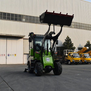 Chargeuse-pelleteuse fonctionnelle et pratique pour travaux agricoles et excavations industrielles, chargeuse sur roues avec une charge nominale de 5 tonnes - Product Image 1
