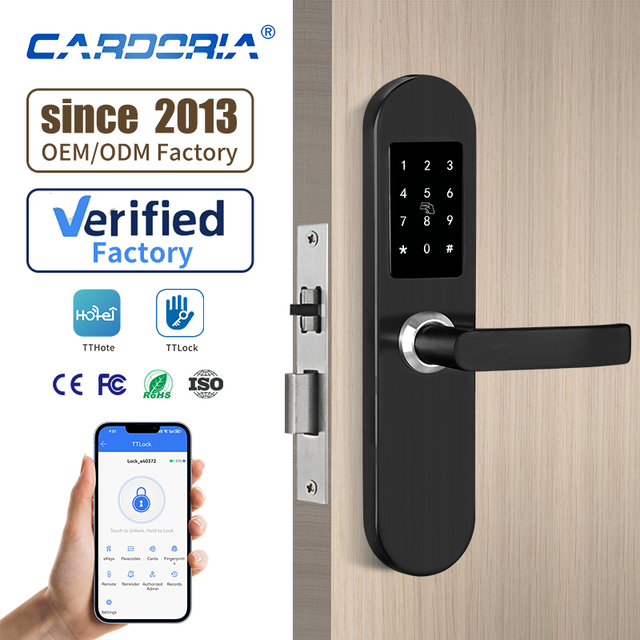 TTlock TThotel Smart Hotel Door Lock System with Rfid Card Hotel Smart Lock