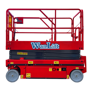 Nouvelle plateforme élévatrice pliable électrique en acier Wanlift, 6 mètres, empattement de 2500 mm, inclinaison de 0,25 degré, pour échafaudage et fauteuil <span class=keywords><strong>roulant</strong></span> - Product Image 1