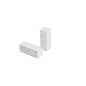 Set di 10 Pezzi Facile da Installare, Angoli a 90° per Battiscopa Quadrati in MDF, Finitura Caffè Latte, Pannelli e Tavole da Parete - Product Image 1