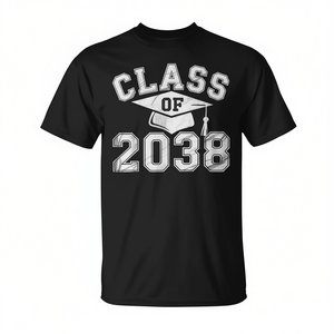 Camiseta de graduación de jardín de infantes para la clase de 2038 - Product Image 2