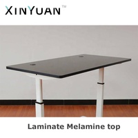 Plateau de table personnalisable en MDF mélaminé, revêtement PVC, pour bureau, salle à manger, salon