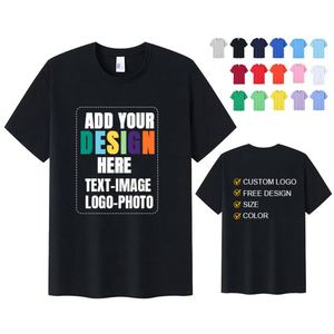 เสื้อยืดซับลิเมชั่นแบบยูนิเซ็กซ์ โพลีเอสเตอร์ ไซส์ใหญ่ เสื้อยืดเปล่าสำหรับงานพิมพ์ลายแบบรีดร้อน เสื้อยืดสั่งทำพิเศษ ออกแบบลายพิมพ์โลโก้ของคุณเอง - Product Image 2