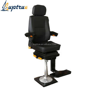 Silla piloto marina de asiento fijo de alta calidad para barco y muelle hecha de plástico aluminio acero y PU CCS certificado - Product Image 5