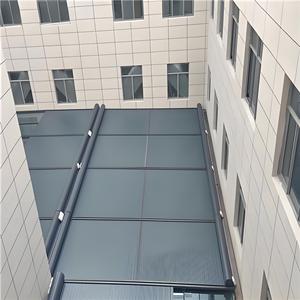 Design moderne en alliage d'aluminium toit <span class=keywords><strong>roulant</strong></span> motorisé patio lucarne store coupe-vent extérieur auvent <span class=keywords><strong>volet</strong></span> extérieur autres portes - Product Image 6