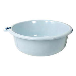 Plastic Washbasin Round Solid Color Hangable For Home Use Washing Vegetables Laundry Foot Washing Large Small Sizes - Product Image 5