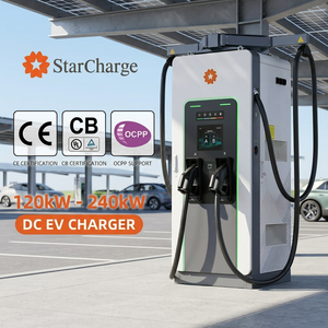Station de recharge pour véhicules électriques commerciale haute densité et robuste Starcharge Titan V5 UL CE 200kW-240kW DIN70121, large plage de tension 150-1000Vdc - Product Image 1