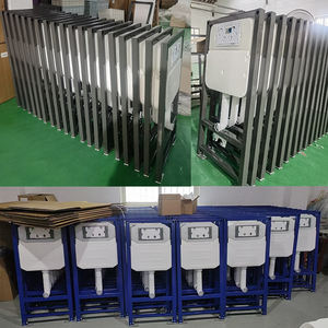 Personalización Venta caliente Baño Inodoro colgado en la pared Oculto en el tanque de la pared <span class=keywords><strong>Cisterna</strong></span> de inodoro oculto de plástico - Product Image 5