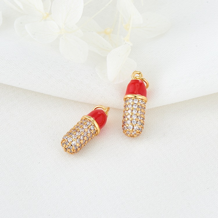 Oro 14K/rojo, H-6847