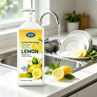 Détergent concentré au citron, traitement personnalisé, liquide vaisselle enrichi en vitamine E pour la protection des mains, usage domestique, fruits et légumes
