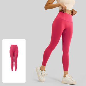 Leggings de sport en polyester durable avec taille haute et coupe ergonomique pour mouvements intenses - Product Image 3