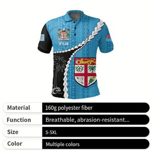 Chemises polo en polyester à impression 3D personnalisée pour entreprise, plusieurs styles, en vente - Product Image 5