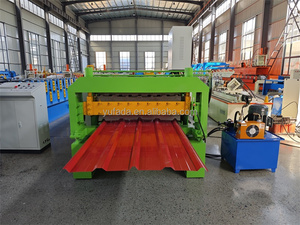Máquina de Conformación de Rollos de Lámina de Zinc Galvanizado Premium <span class=keywords><strong>para</strong></span> Tejas de Acero de Doble Capa con Control PLC y Engranajes y Rodamientos - Product Image 5