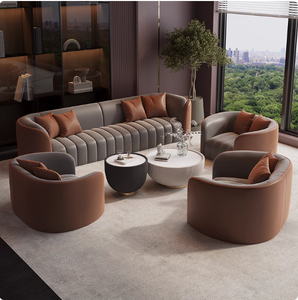 Canapé de <span class=keywords><strong>bureau</strong></span> de luxe en gros, confortable, pour salon d'affaires, réception VIP, salle de réunion - Product Image 5
