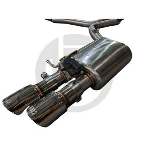 Tubo de <span class=keywords><strong>escape</strong></span> para <span class=keywords><strong>Audi</strong></span> S4/<span class=keywords><strong>S5</strong></span> B8 B8.5 3,0 T 2010 Silenciador Quad Tips <span class=keywords><strong>Escape</strong></span> Catback Acero inoxidable - Product Image 6