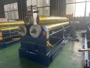 Máquina de Curvado Automática de 3 Rodillos <span class=keywords><strong>FLINT</strong></span> W11 6x3200, Roladora de Placas de Acero, Acero Inoxidable/Acero al Carbono/Aluminio, Máx. 200 mm, Motor de 3 kW - Product Image 4