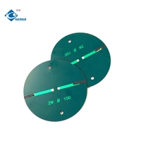 Mini panneaux solaires compacts en époxy, chargeur 10 batteries 5V basse tension, panneau solaire en époxy ZW-Dia100-3, panneau solaire scellé en époxy 0.65W