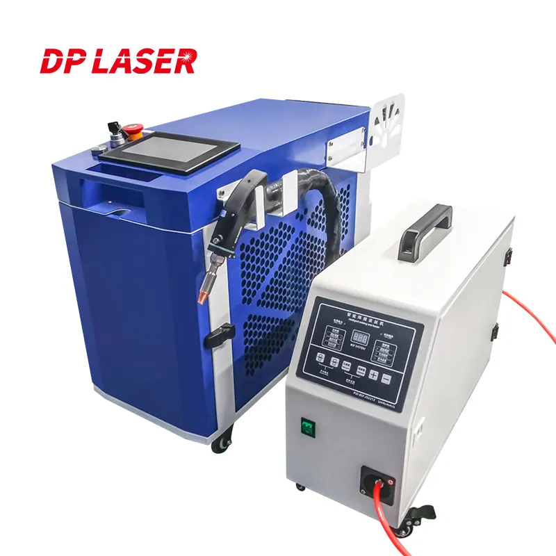 Soldador a laser DP com cabeça para máquina de solda a laser de metal portátil QiLin BWT21 1000W 1500W 2000W 3000W