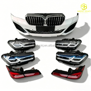 Kit de pare-chocs avant et arrière <span class=keywords><strong>M5</strong></span> amélioré, best-seller, pour <span class=keywords><strong>BMW</strong></span> Série 5 F18, comprenant phares, feux arrière, capot moteur et garde-boue. - Product Image 6