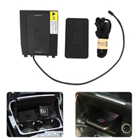 Chargeur sans fil 15W plaque de charge rapide à induction pour Mercedes Benz GLC 2014-2019
