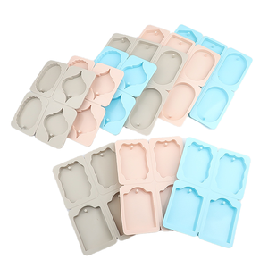 <span class=keywords><strong>Moule</strong></span> en <span class=keywords><strong>Silicone</strong></span> Haute Qualité sans BPA pour Tablettes de Cire Parfumée, Personnalisable OEM avec Votre Logo pour Bricolage de Galets Fondants - Product Image 1