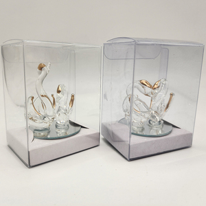 Персонализированные сувенирные подарки украшения Хрустальный Лебедь животных для свадебных сувениров - Product Image 2