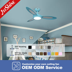 1stshine Ventilateur de Plafond Vente Chaude Haute Vitesse 44 Pouces 100-230V ABS Pales Ventilateur de Plafond avec Lumière - Product Image 4