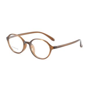 Lunettes Nerd pour femmes, monture ovale de petite taille, ultra légère, monture Tr 7123, monture complète légère, lentille en plastique - Product Image 2