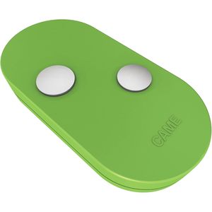 Télécommande de portail Came Topd2res verte à double fréquence et code roulant 2 canaux - Product Image 1